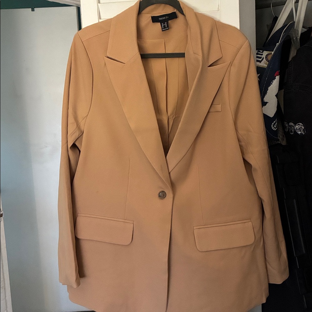 Forever 21 Tan Blazer